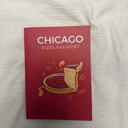 Chicago Pizza Bucketlist book