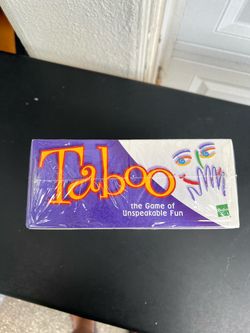 Hasbro Taboo Board Game New
