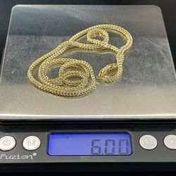 10k Gold Franco Chain