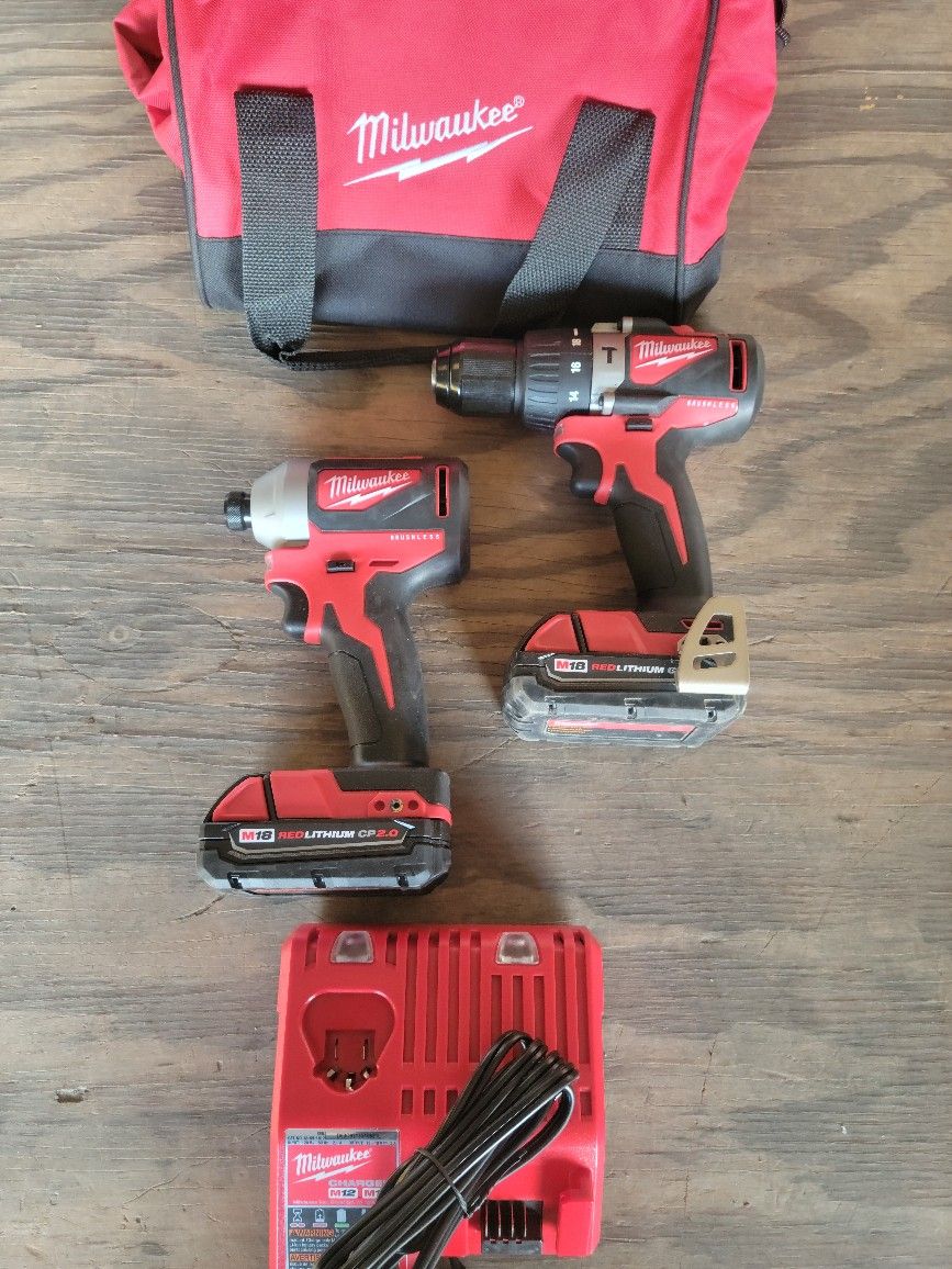 Milwaukee M18 Brushless 1/2 Hammer Drill Driver