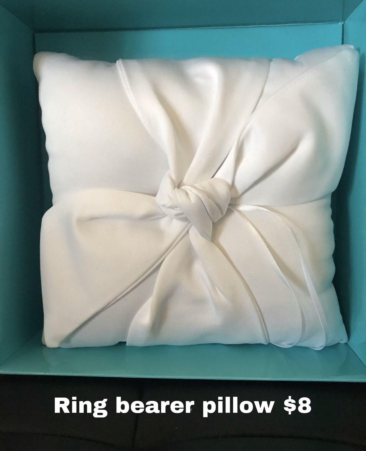 Ring bearer pillow