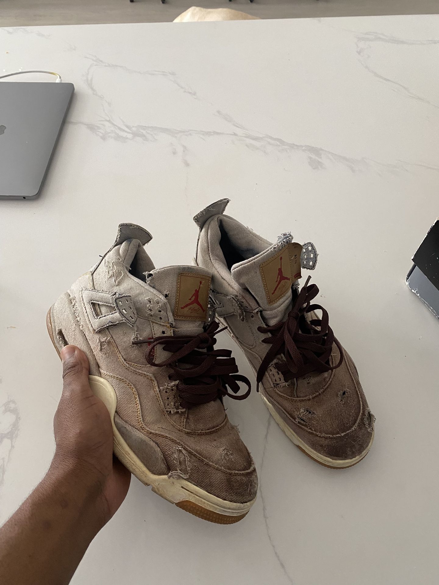 Jordan 4 Retro Customs Size 12 Men’s Shoes 