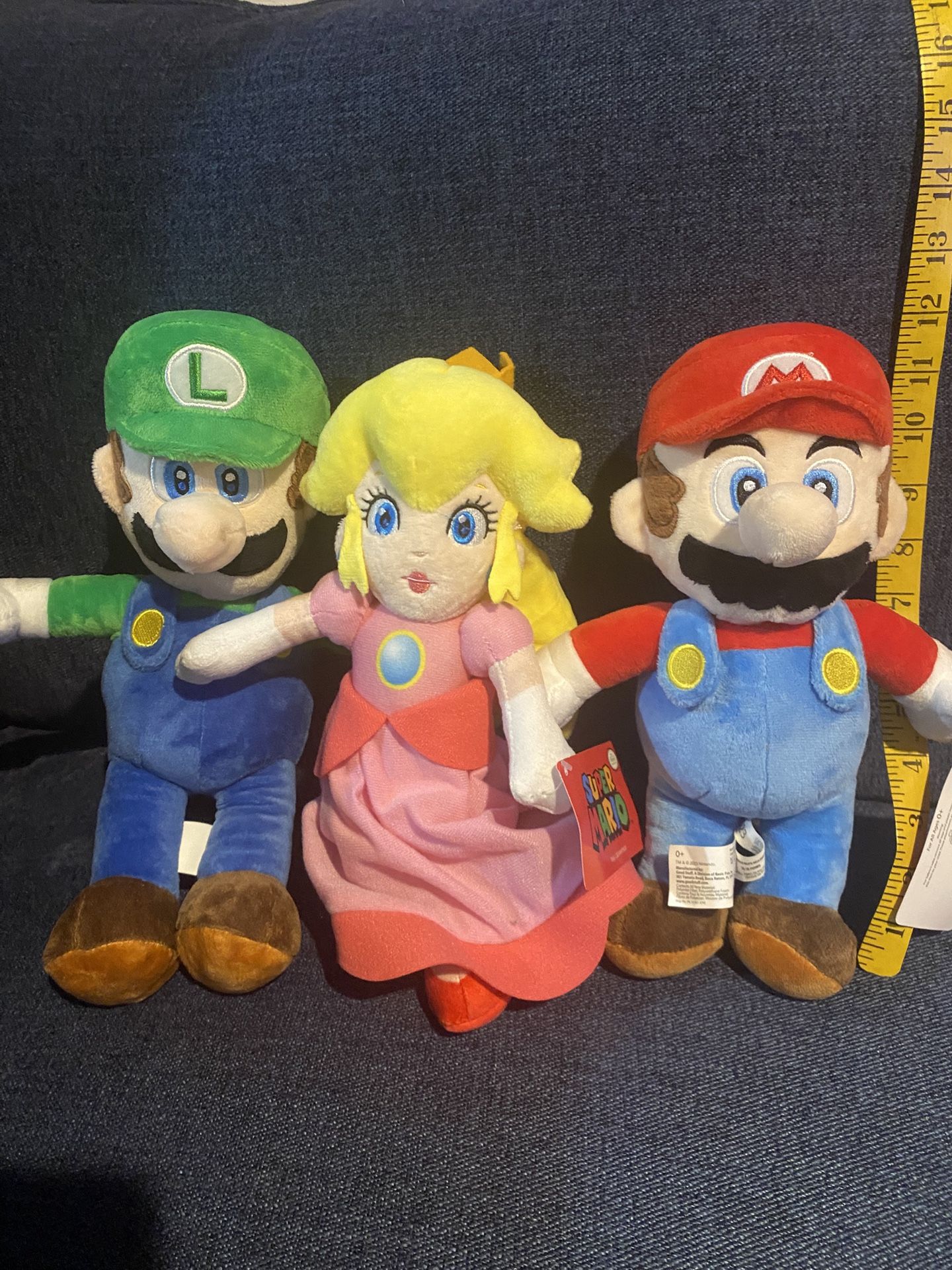 Mario Brothers Plush Characters