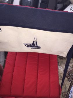 Gillette stadium chair cover or sit cover or mini travel Bag...pick up only in Ashland ma