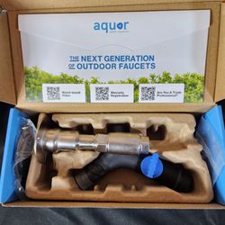 1/2 in. NPT Inlet and 3/4 in. Faucet Hose Connector 4 in. House Hydrant V1+