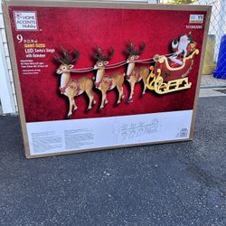 Home Depot 9 Foot Santa Holiday Decoration