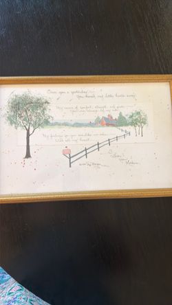 Framed “I Love You Mom” wall art D. Morgan