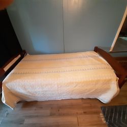 Twin Bed  ( Have Two That Connect  Making Bunk Bed)