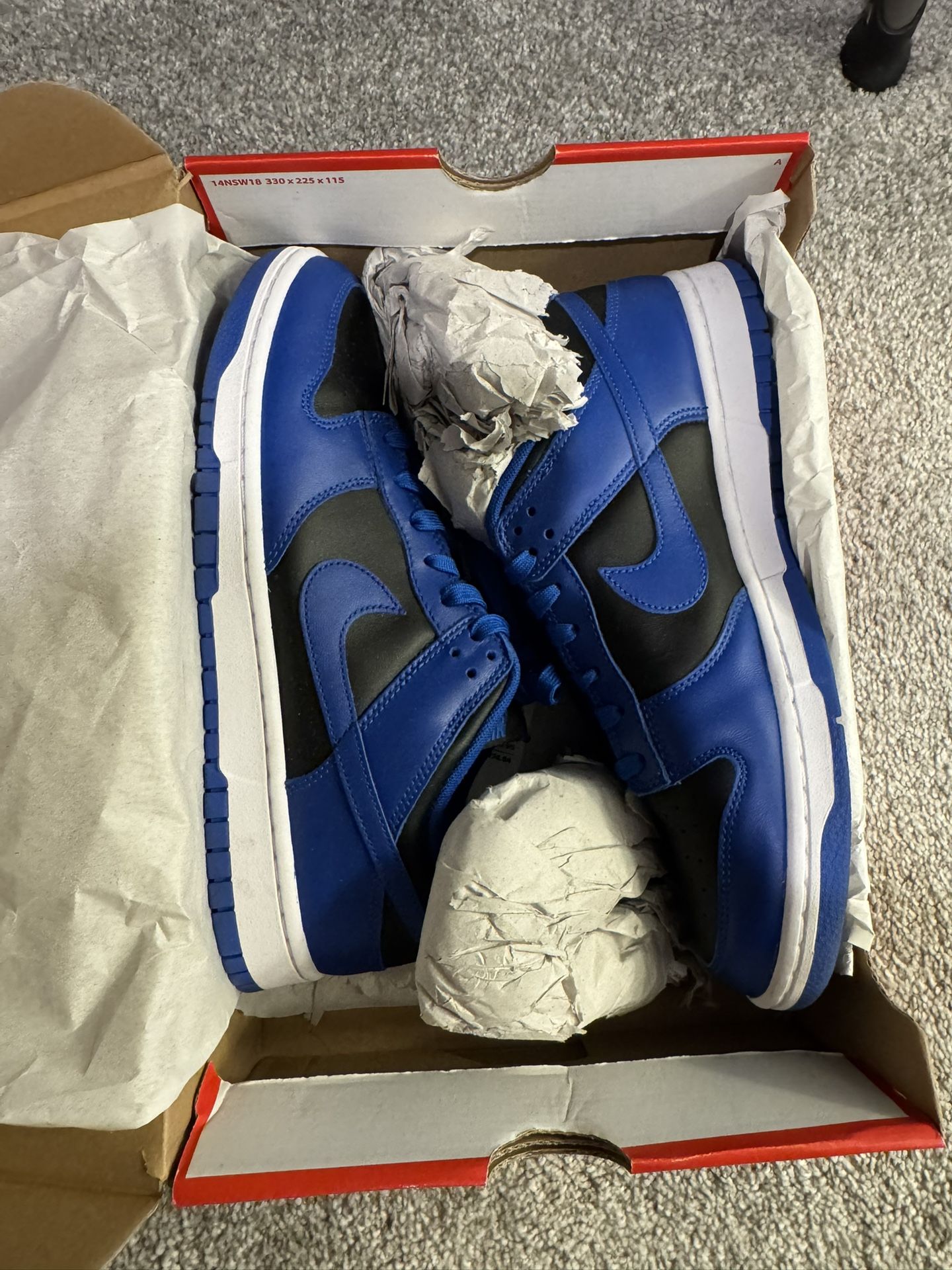 Nike Dunks Low Retro Hyper Cobalt (2021)