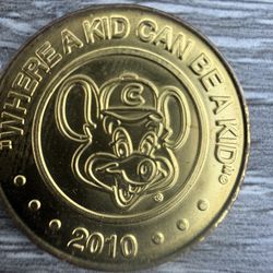 Chuck E Cheese Coin2010