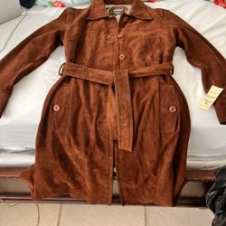Wilson’s Suede Women Leather Trench