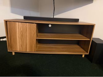 TV Stand with Shelves