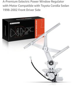 1998 to 2002 Toyota corolla front driver window regulator with motor