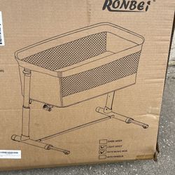 RONBEI BABY BASSINET BEDSIDE 