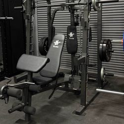 Brand NEW FREE DELIVERY SMITH MACHINE WITH BENCH