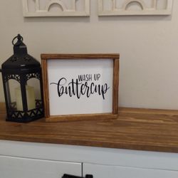 Farmhouse Bathroom Sign