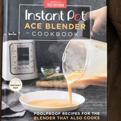 New Hardcover Book Instant Pot Ave Blender Cookbook 