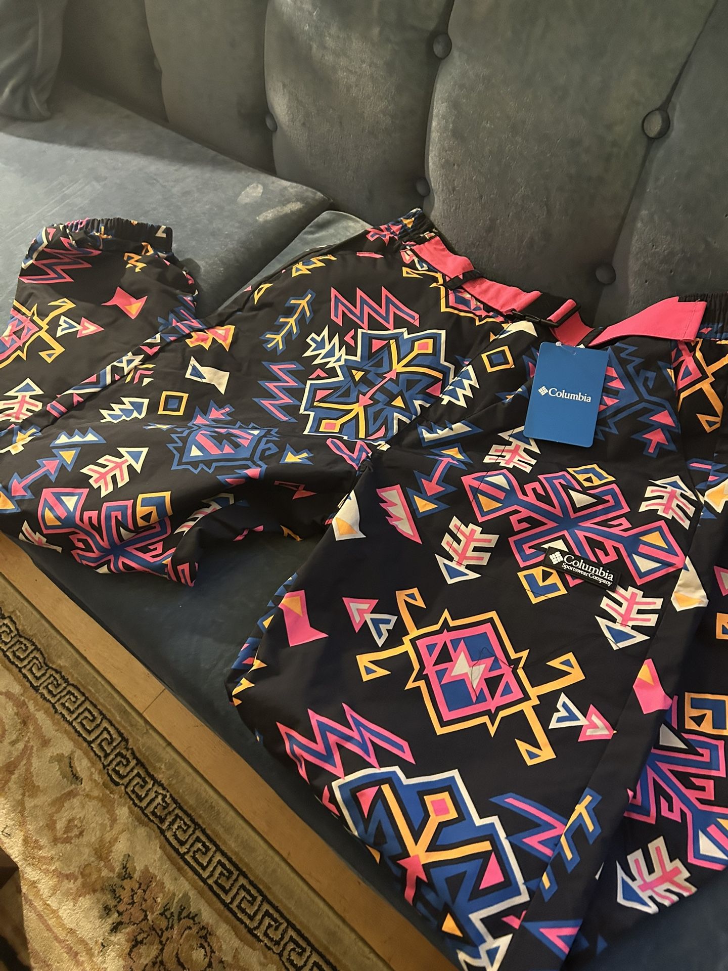 Patterned Columbia Snow Pants