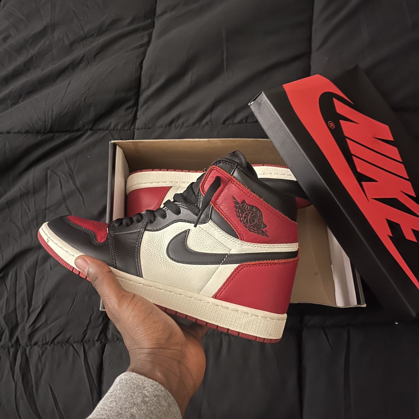 Jordan Bred Toe 1 Retro High 