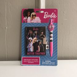 Barbie Diary Lock And Key With Pen