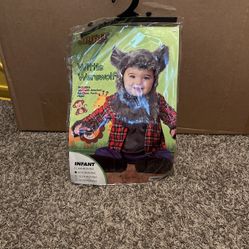 6-12 Months Wittle Werewolf Halloween Costume