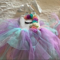 Girl Drees Sz. 3-5. Years Unicorn 🦄 Costume 