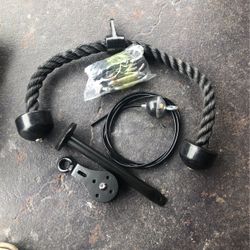 $10 Tricep Rope Cable Pulley System 