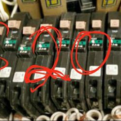 20 Amp Ark fault breakers Cutler Hammer ETHON  CH type