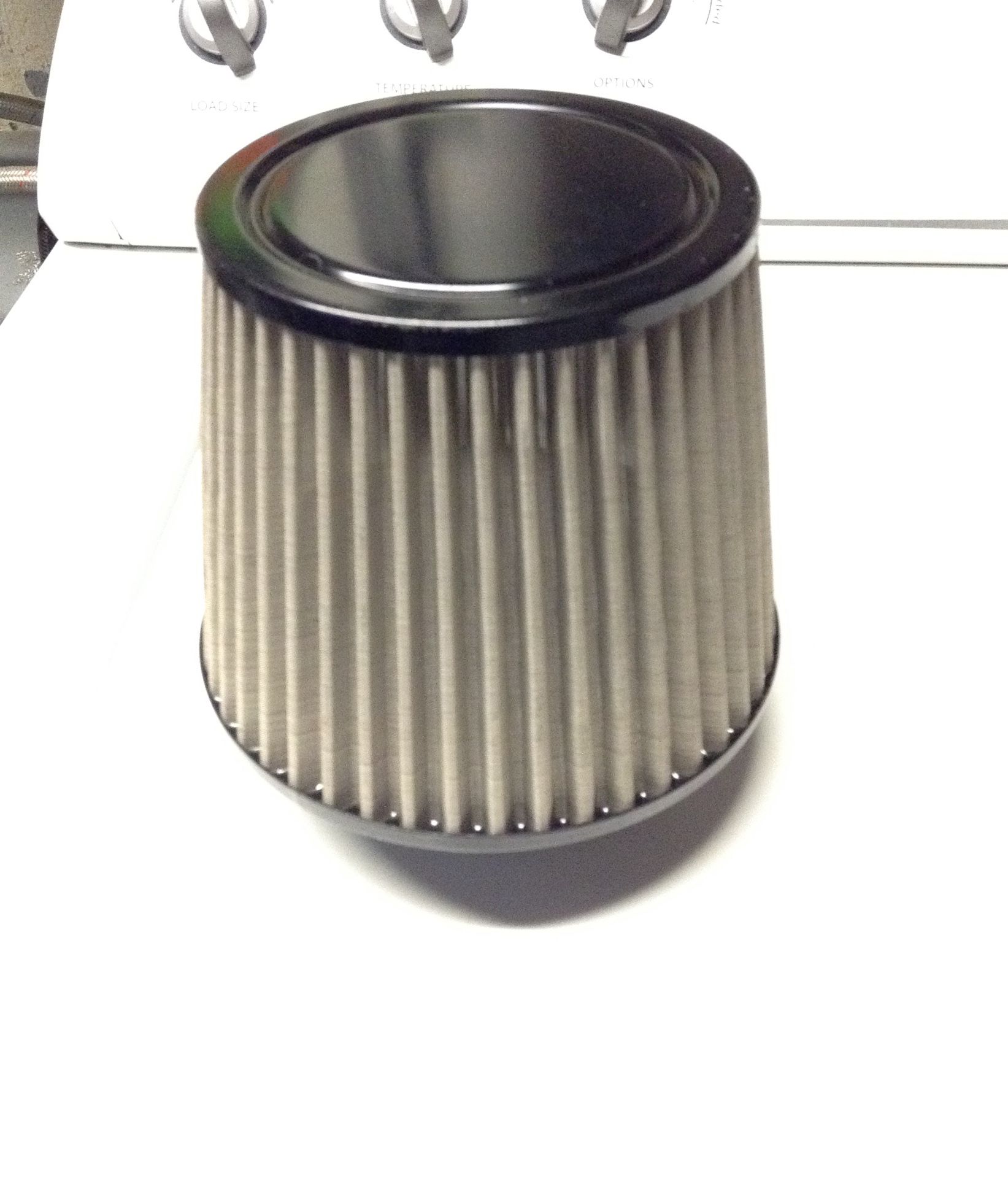 Steel mesh filter for 2.5 inch pipe