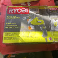 Ryobi 5/8 Inch Hammer Drill