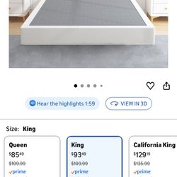 King Size Box Spring 