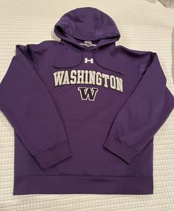 Men's Large U of WA Hooded Sweatshirt