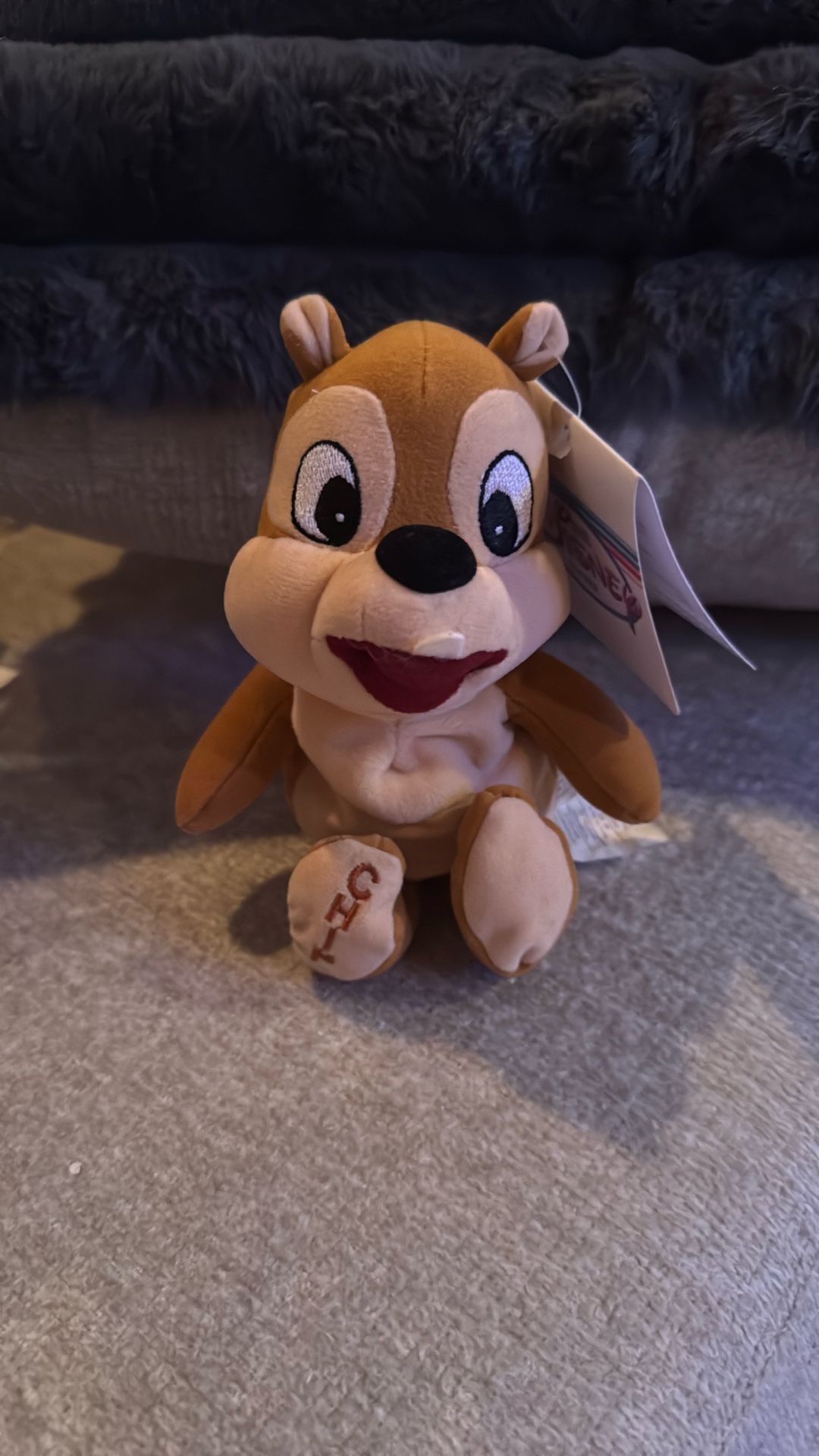 Disney Chip Chipmunks Mini Beanbag