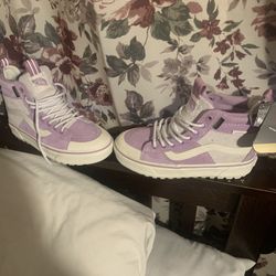 Girls Purple Vans 