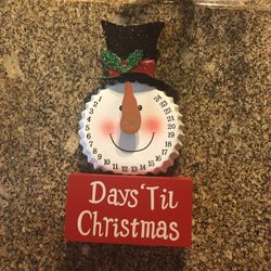 Christmas Countdown Stand