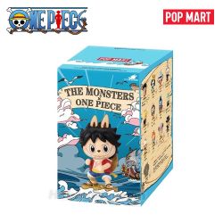 One Piece X Labubu Blind Box Toy Figurine 
