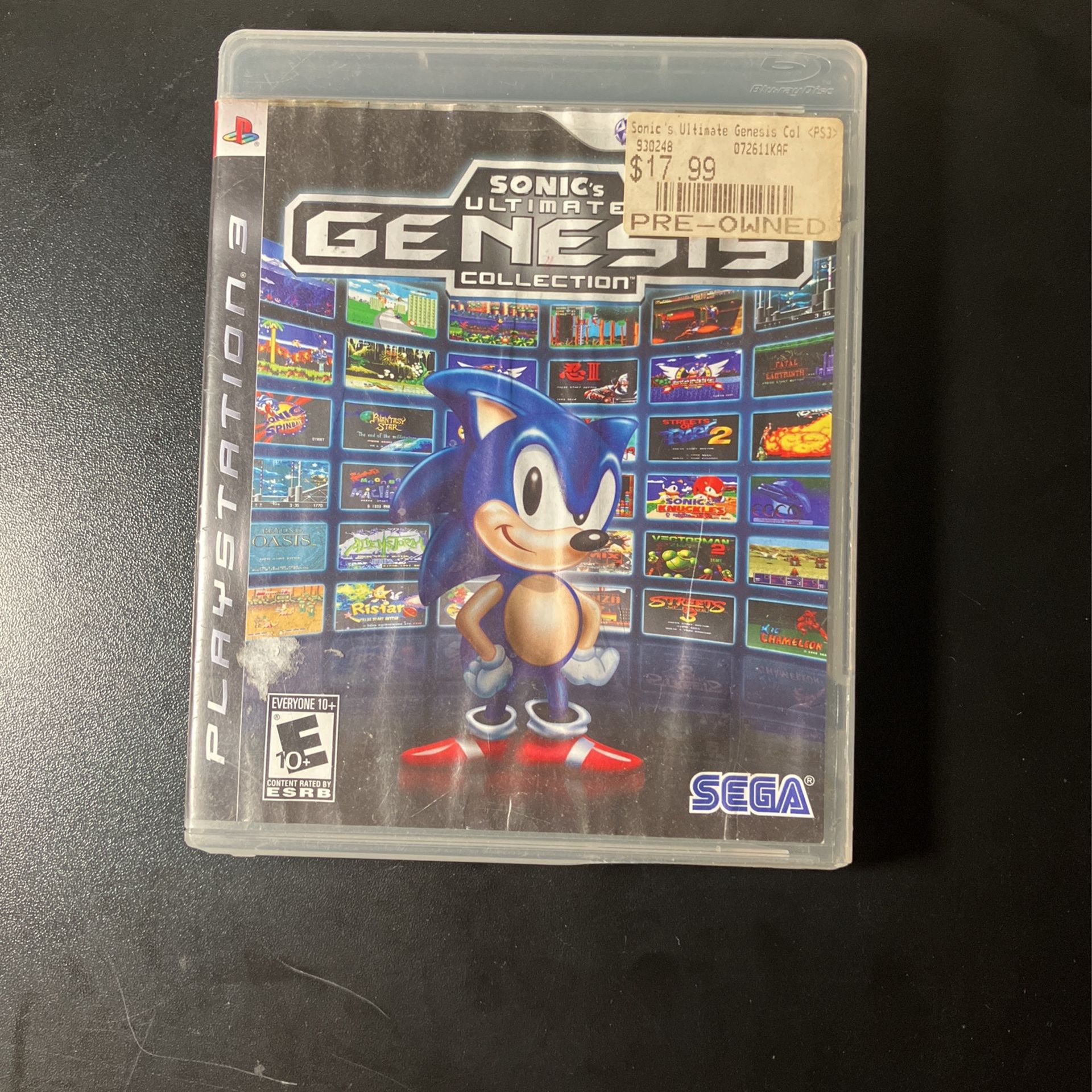 Sonic’s Ultimate Genesis Collection PS3