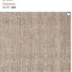Pottery Barn Hand Loomed Wool/Jute Rug 8x10