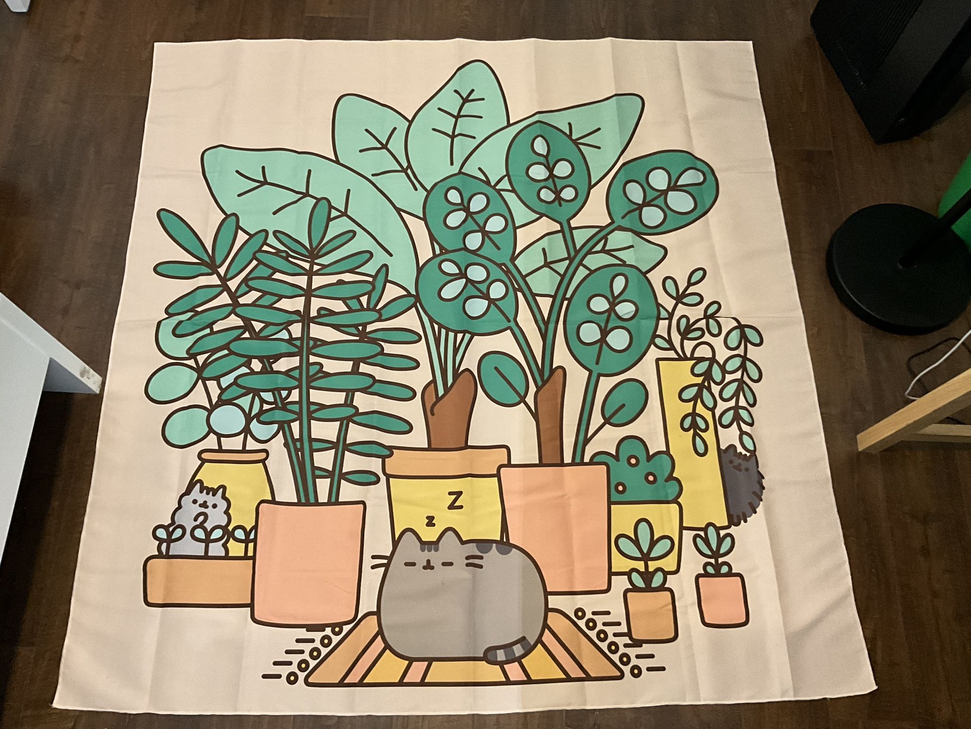 Pusheen Tapestry 57x58.5”