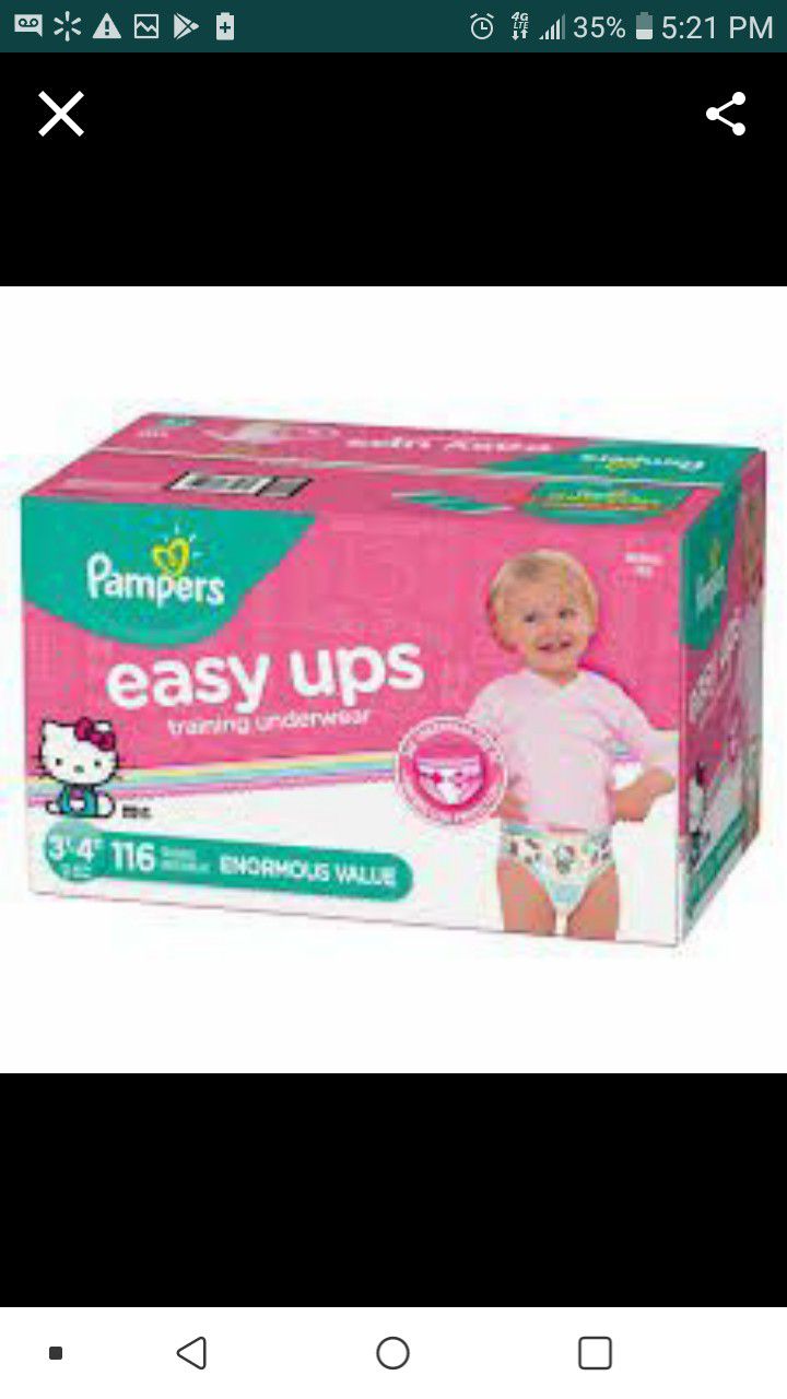 Pampers Easy Ups 3t-4t