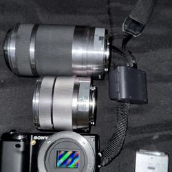 Nex 5 Sony 4k Hd Camera With Lens