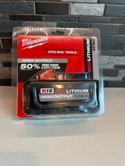 Milwaukee Battery M18 new XC8.0 $125