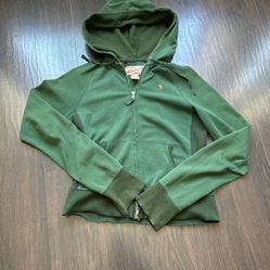 Vintage Abercrombie Hoodie Large Y2K
