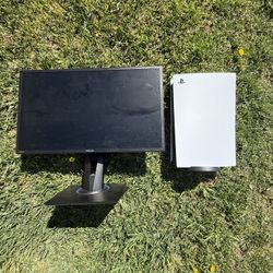 PS5 & Asus Gaming Monitor 