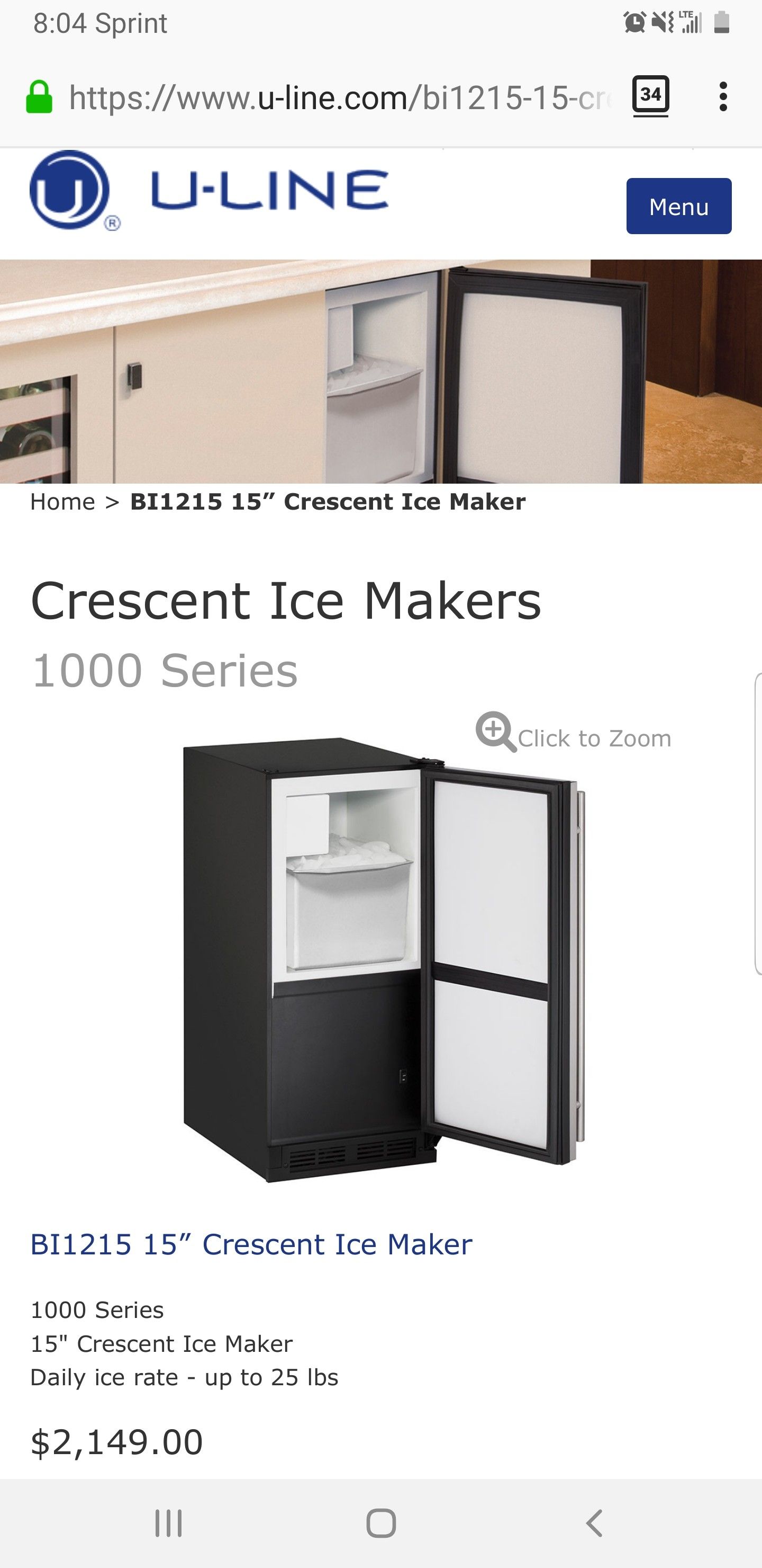 ULine uline under ice maker machine for Sale in Irvine, CA OfferUp