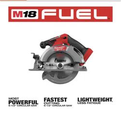 Milwaukee M18 FUEL 18V Lithium-Ion Brushless Cordless 6-1/2 in. Circular Saw
