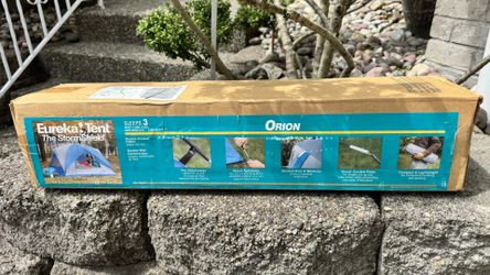 New - Eureka StomShield Orion 3 Person Camping Tent