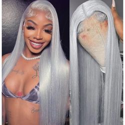 Human lace wig