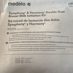 medela symphony and harmony double duet breast milk initiation kit