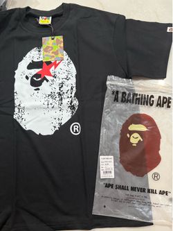 bape t shirt(sizes: S,M,L)